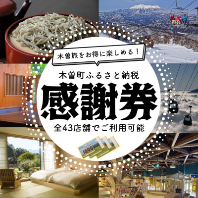 木曽町のふるさと納税「感謝券」